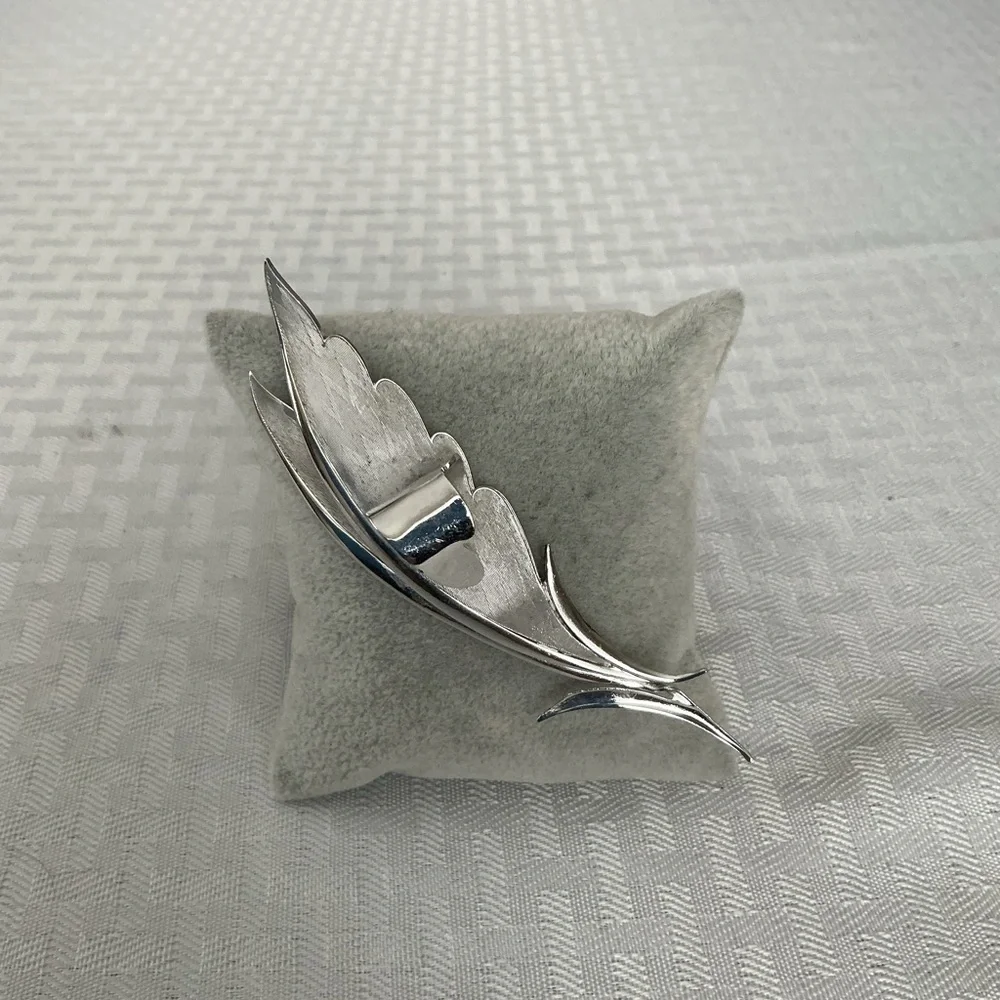 Coro Vintage Pegasus Silver Tone Brooch